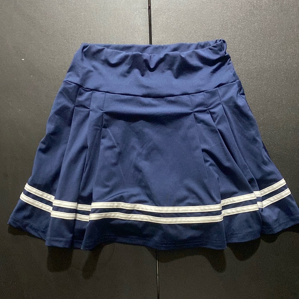 Pinspark High Waist Pleated Tennis Skirt